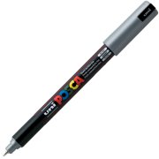 Uni Posca Marker PC-1MR Ultra Fine 0.7mm Silver