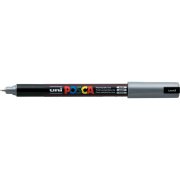 Uni Posca Marker PC-1MR Ultra Fine 0.7mm Silver