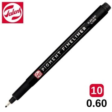 Talens Pigment Fineliner Teknik Çizim Kalemi 10 (0.60mm)