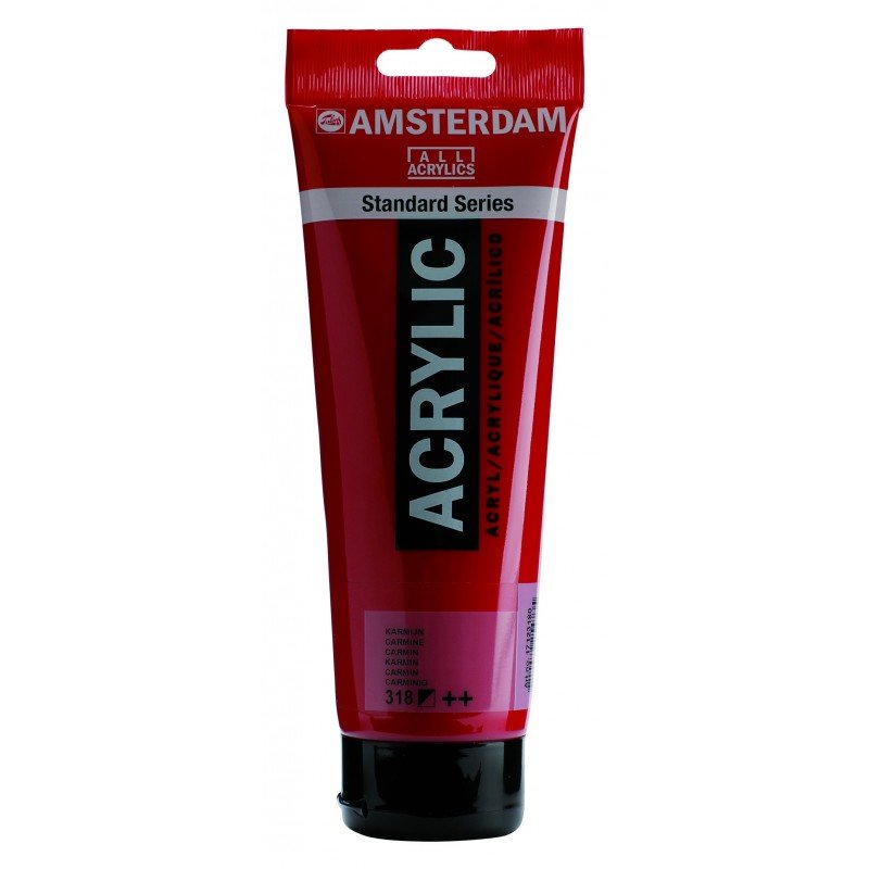 Amsterdam Akrilik Boya 120ml 318 Carmine