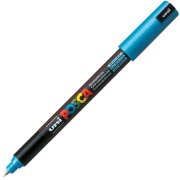 Uni Posca Marker PC-1MR Ultra Fine 0.7mm Metallic Blue