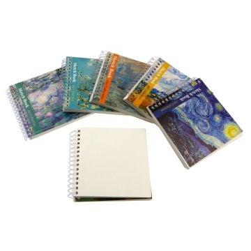 Van Gogh Eskiz Defteri 10x10cm 90gr 50yp Spiralli Water-Lilies