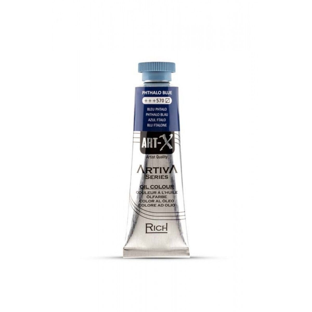 Art-X Artiva Yağlı Boya 37ml 570 Phthalo Blue