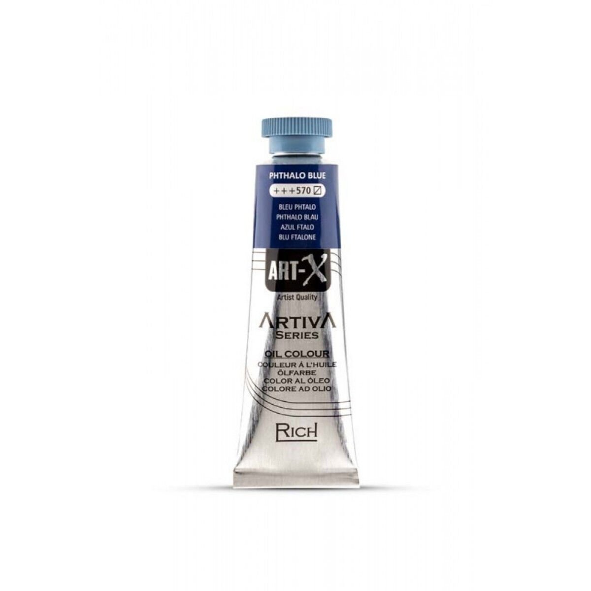 Art-X Artiva Yağlı Boya 37ml 570 Phthalo Blue