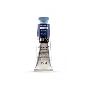 Art-X Artiva Yağlı Boya 37ml 570 Phthalo Blue