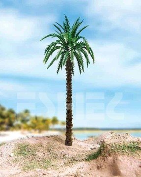 Eshel Maket Açık Yeşil Palmiye 5cm 2li