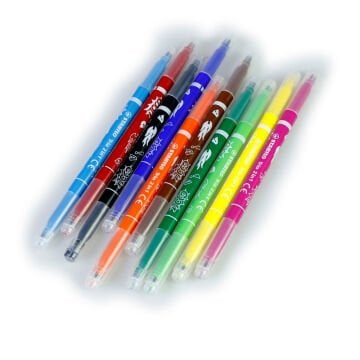 Stabilo Trio 2in1 Keçeli Kalem 10lu Tüp