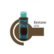 Rich Multi Surface Akrilik Boya 120ml 2232 Kestane