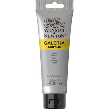 Winsor Newton Galeria Akrilik Boya 120ml 617 Silver