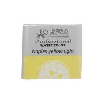 Afra Sulu Boya Tablet 209 Naples Yellow Light