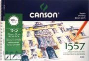 Canson 1557 Eskiz Çizim Defteri (25x35cm) 180gr 15yp
