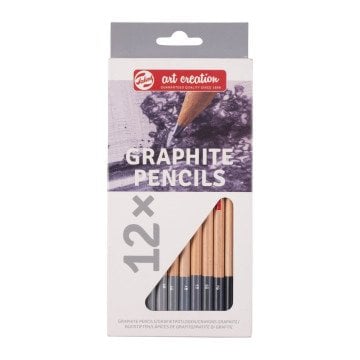Talens Art Creation Graphite Dereceli Kara Kalem Seti 12li