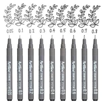 Artline Drawing System Teknik Çizim Kalemi 0.8 Sepia