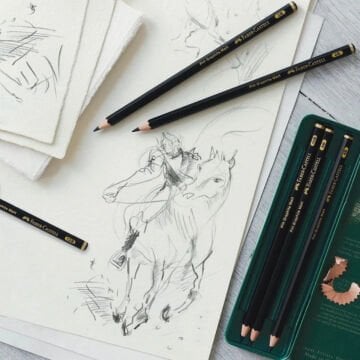 Faber Castell Pitt Matt Dereceli Kalem Seti 6lı