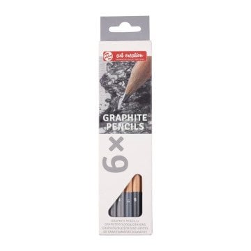 Talens Art Creation Graphite Dereceli Kara Kalem Seti 6lı