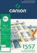 Canson 1557 Eskiz Çizim Defteri A3 180gr 20yp Spiralli