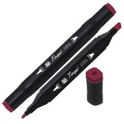 Tinge Twin Çift Uçlu Marker Kalemi R1 Wine Red