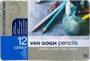 Van Gogh Colour Kuru Boya Kalem Seti Metal Kutu 12li