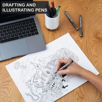 Artline Drawing System Teknik Çizim Kalemi 0.05 Pale Brown