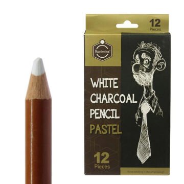 Keep Smiling Pastel Kalemi Beyaz