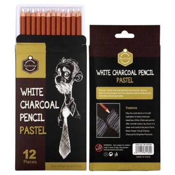 Keep Smiling Pastel Kalemi Beyaz