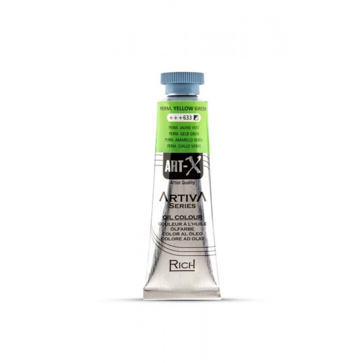 Art-X Artiva Yağlı Boya 37ml 633 Perm. Yellow Green