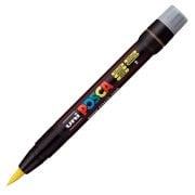 Uni Posca Marker Pcf-350 Brush 0.1-10 Mm Yellow