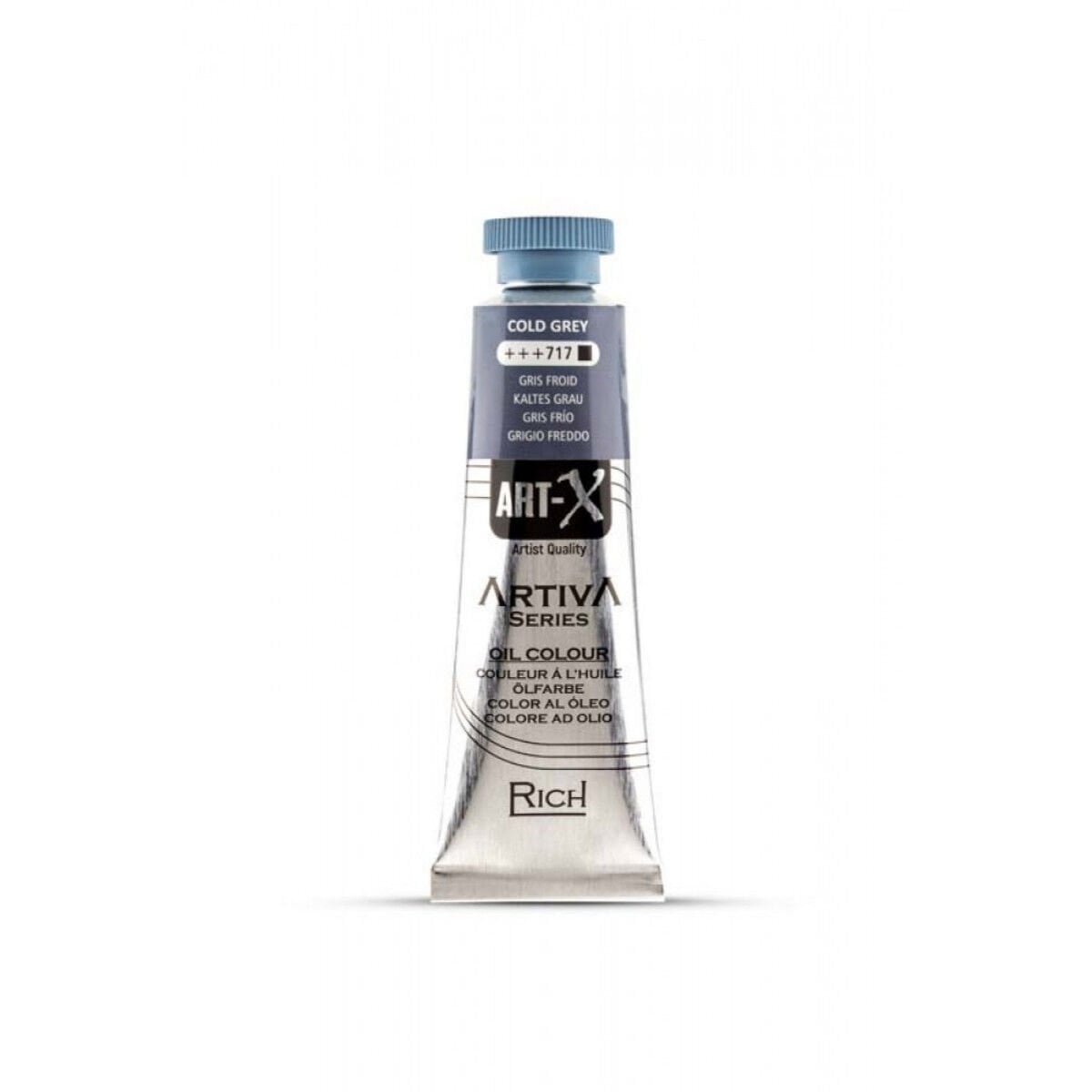 Art-X Artiva Yağlı Boya 37ml 717 Cold Grey