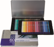 Van Gogh Colour Kuru Boya Kalem Seti Metal Kutu 60lı