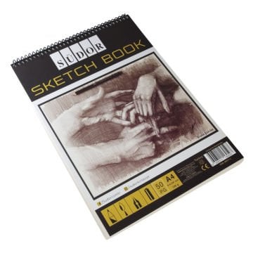 Südor Eskiz Defteri 100gr 50yp A4 Spiralli