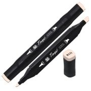 Tinge Twin Çift Uçlu Marker Kalemi R131 Skin White