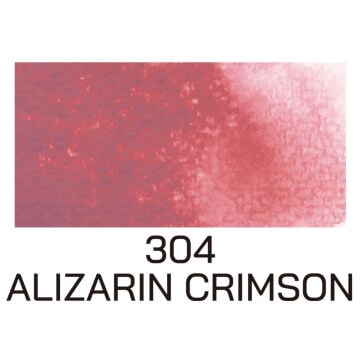 Zig Gansai Tambi Sulu Boya Tablet No 304 Alizarin Crimson