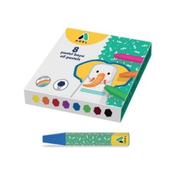 Adel Pastel Boya 8 Renk