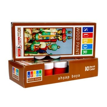 Südor Ahşap Boya Set 10x20ml