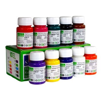 Südor Kumaş Boya Seti 10x25ml