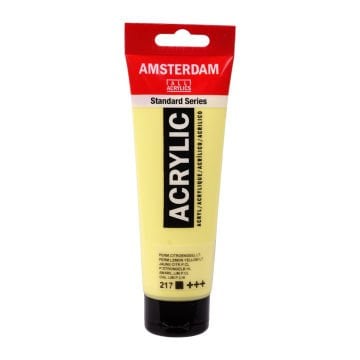 Amsterdam Akrilik Boya 120ml 217 Perm. Lemon Yellow Lt.