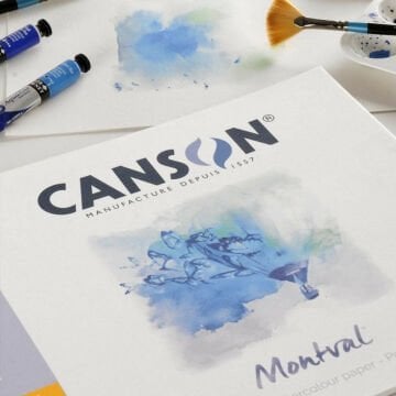Canson Montval Suluboya Defteri (24x32cm) 300gr 12 Sayfa