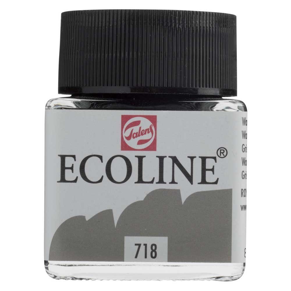 Talens Ecoline Sıvı Suluboya 30ml 718 Warm Grey