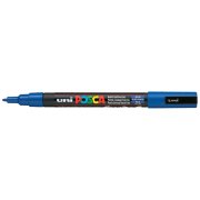 Uni Posca Marker Pc-3m Fine 0.9-1.3 Mm Blue