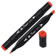 Tinge Twin Çift Uçlu Marker Kalemi R14 Vermillion