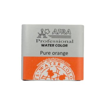 Afra Sulu Boya Tablet 323 Pure Orange