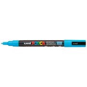 Uni Posca Marker Pc-3m Fine 0.9-1.3 Mm Light Blue
