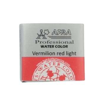 Afra Sulu Boya Tablet 324 Vermillion Red Light