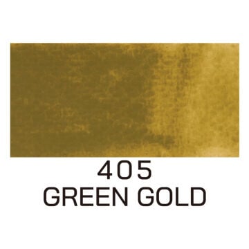 Zig Gansai Tambi Sulu Boya Tablet No 405 Green Gold