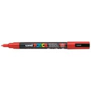 Uni Posca Marker Pc-3m Fine 0.9-1.3 Mm Red
