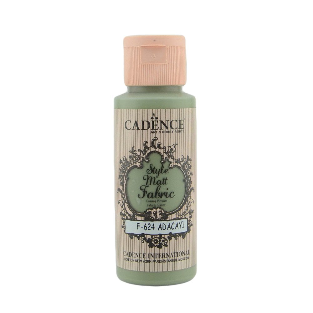 Cadence Style Matt Fabric Kumaş Boyası 59ml 624 Adaçayı