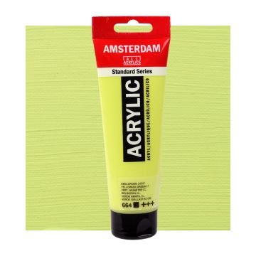 Amsterdam Akrilik Boya 120ml 664 Yellowish Green Lt