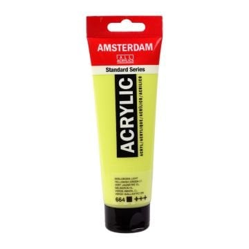 Amsterdam Akrilik Boya 120ml 664 Yellowish Green Lt