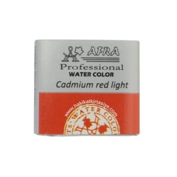 Afra Sulu Boya Tablet 328 Cadmium Red Light