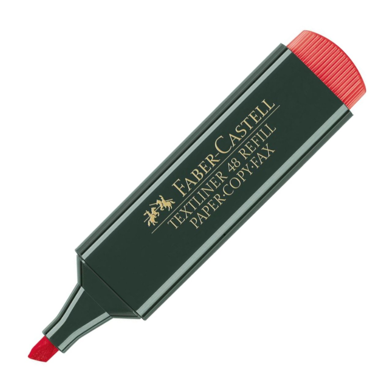 Faber Castell 48 Fosforlu Kalem Kırmızı